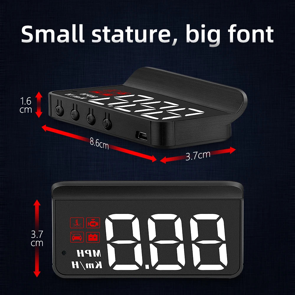 Windshield Speedometer Projector