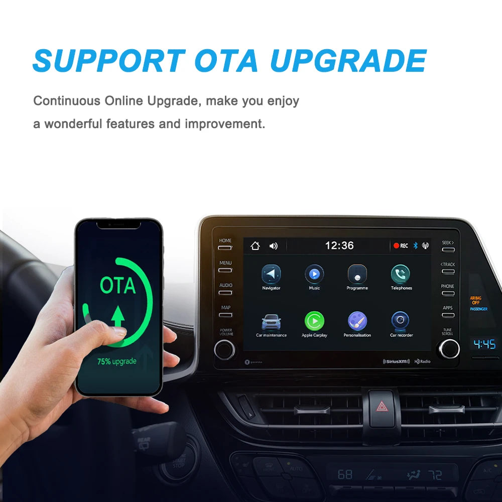 2-in-1 Wireless CarPlay & Android Auto Adapter
