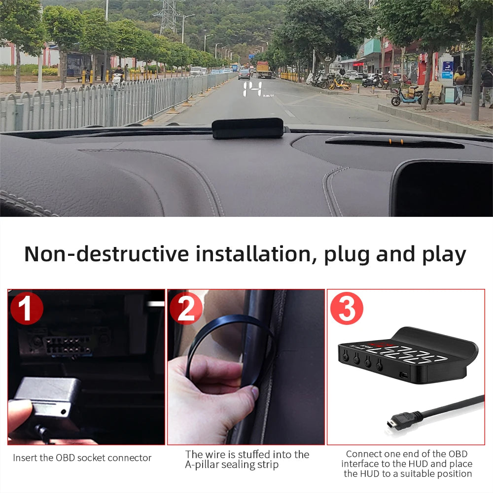 Windshield Speedometer Projector