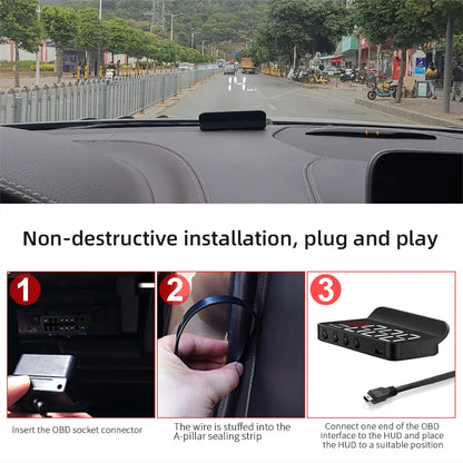Windshield Speedometer Projector